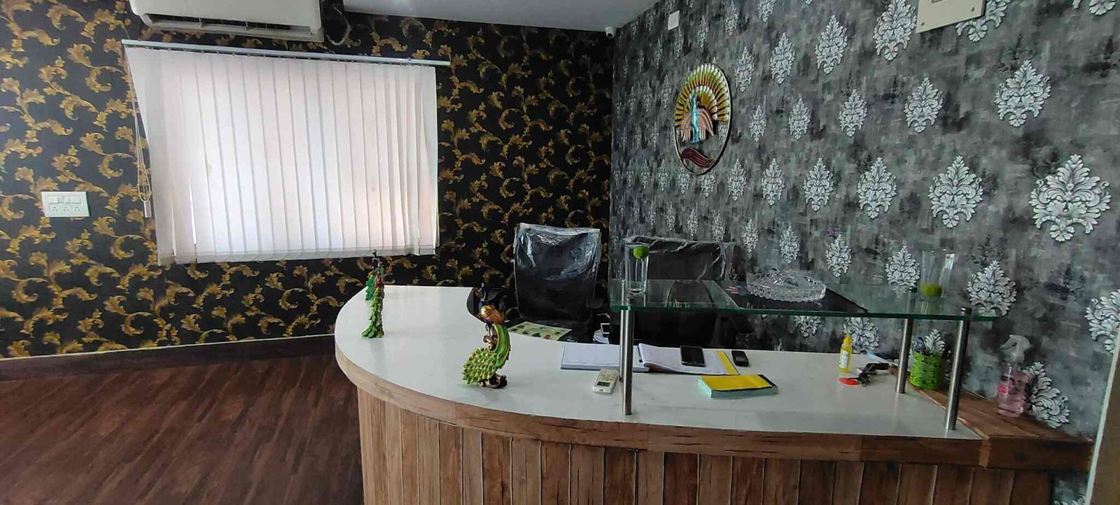 Peacock Spa Reception